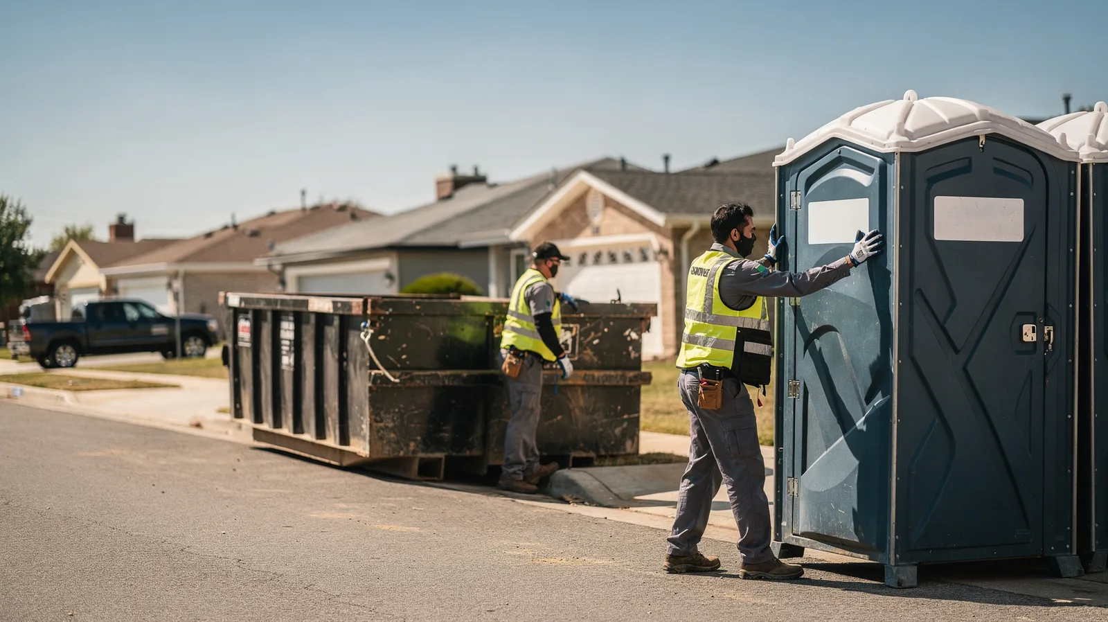 Porta Potty Rental in Three Bridges, NJ near me
